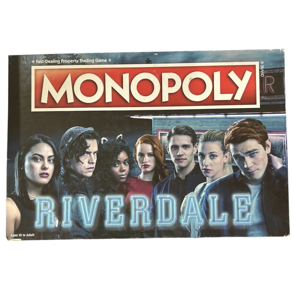 Monopoly Riverdale TV Show Edition Board Game Hasbro New Open Box